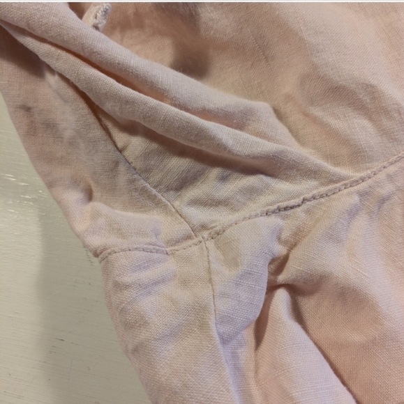🩷 GAP Linen-Cotton Blend High Rise Utility Joggers, S - Picture 8 of 14